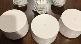 Good
													Google WiFi Router - White, 3-Pack, photo 1 of 6