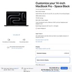 Mint MacBook Pro 2025 - 14 inch - Apple M5, Space Black, 1 TB, 32 GB