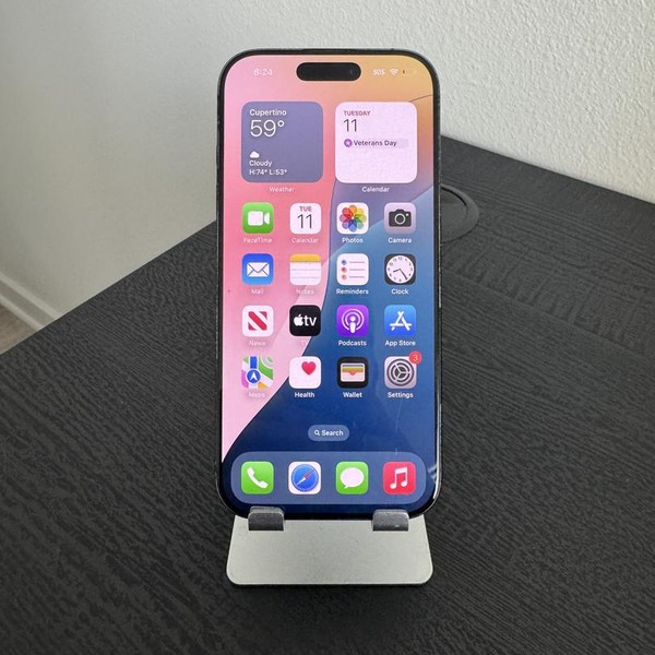 Apple iPhone 16 Pro - T-Mobile, 128 GB, Black, A3083