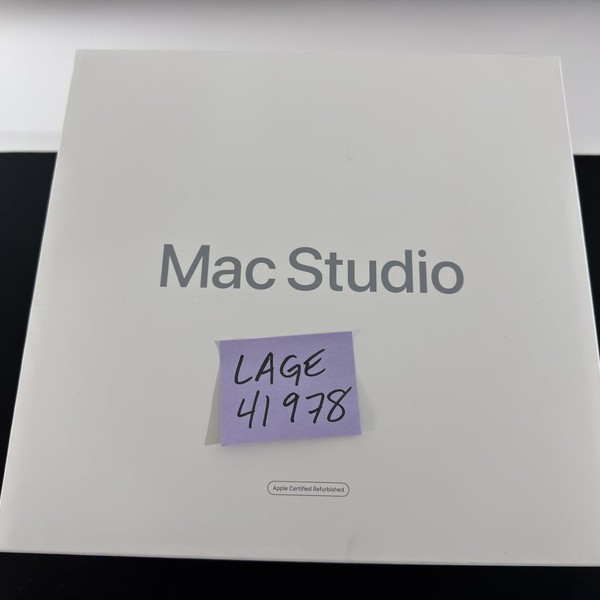 Mac Studio 2025 - 1 TB, 96 GB, Apple M3 Ultra 28-core