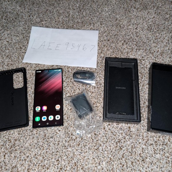 Samsung Galaxy S22 Ultra - Verizon, 128 GB, Black, 8 GB, SM-S908U