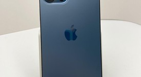 Fair
													Apple iPhone 12 Pro Max - Unlocked, Pacific Blue, 256 GB, A2342, photo 3 of 7