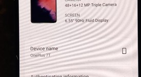Good
													OnePlus 7T - Unlocked Non-US, Blue, 256 GB, 8 GB, HD1900, photo 2 of 8
