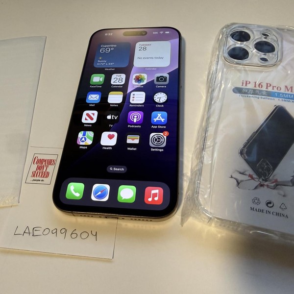 Apple iPhone 16 Pro Max - Unlocked, 256 GB, Desert, A3084