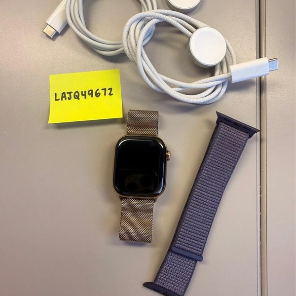 Apple Watch Series 11 42mm - Unlocked, Gold, A3335 - Cellular, Titanium