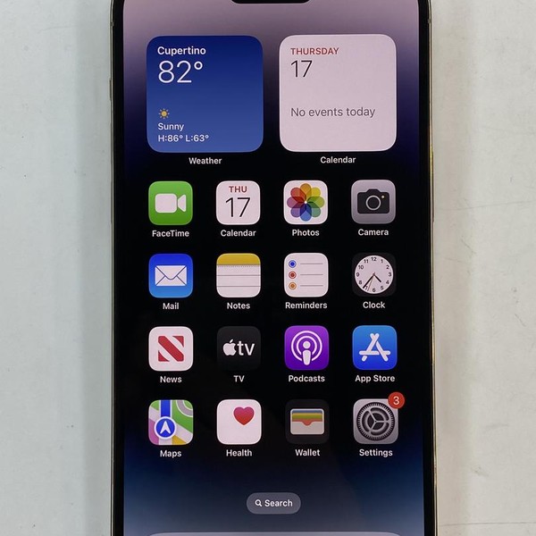 Apple iPhone 14 Pro Max - AT&T, Gold, 256 GB, A2651