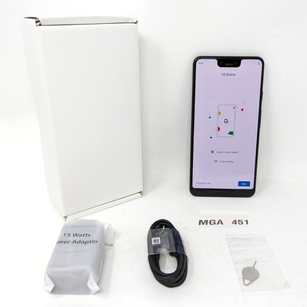 Google Pixel 3 XL - Verizon, 128 GB, Black, Verizon Edition