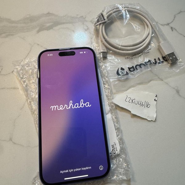 Apple iPhone 16 - T-Mobile, 128 GB, Ultramarine, A3081