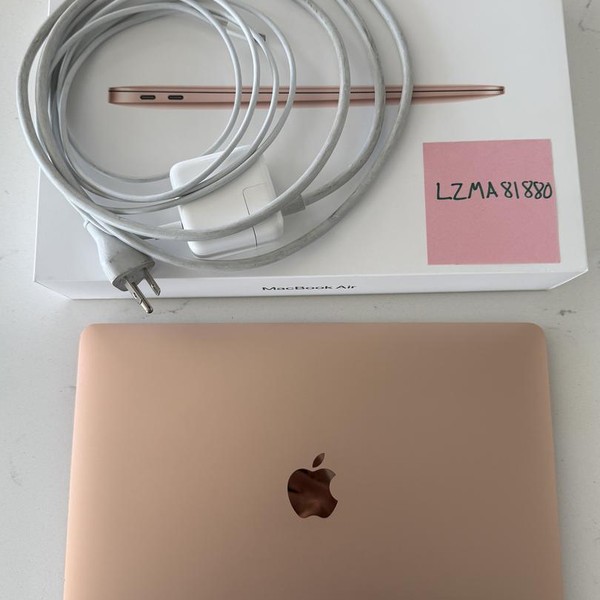MacBook Air 2020 - 13 inch - 256 GB, Gold, 8 GB, Intel Core i5
