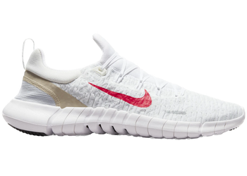 Nike Free Run 5.0 Next Nature White Siren Red Sanddrift for sale