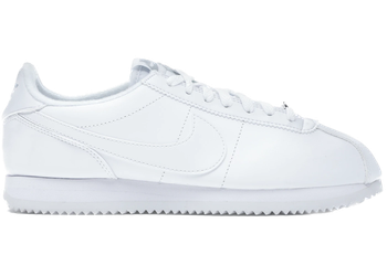 Nike Cortez Basic Leather White White-Wolf Grey-Mtllc Silver for sale