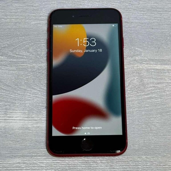 Apple iPhone SE 3rd Gen 2022 - Unlocked, 64 GB, Red, A2595