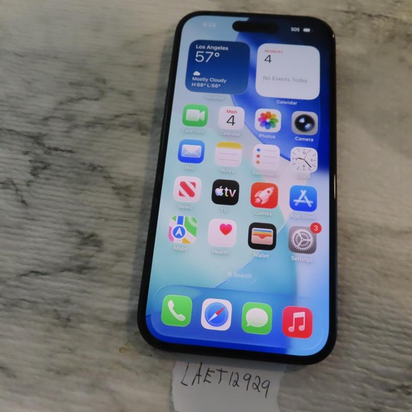 Apple iPhone 15 - T-Mobile, 128 GB, Black, A2846