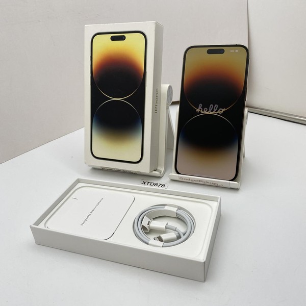 Apple iPhone 14 Pro Max - Unlocked, 128 GB, Gold, A2651