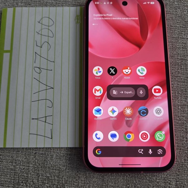 Google Pixel 9a - Unlocked, 128 GB, Peony, 8 GB