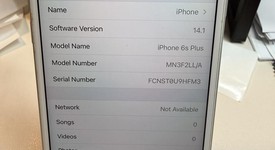 Good
													Apple iPhone 6S Plus - Unlocked, Silver, 32 GB, A1687, photo 2 of 7