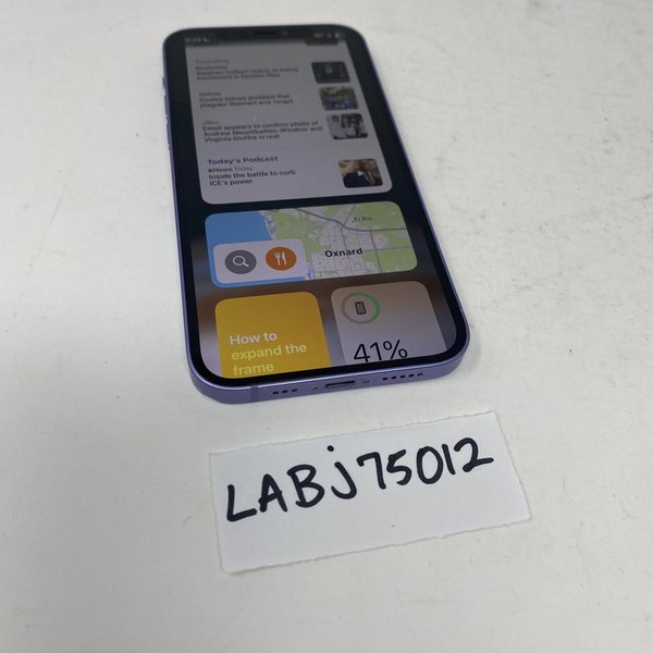 Apple iPhone 12 - Unlocked, 256 GB, Purple, A2172