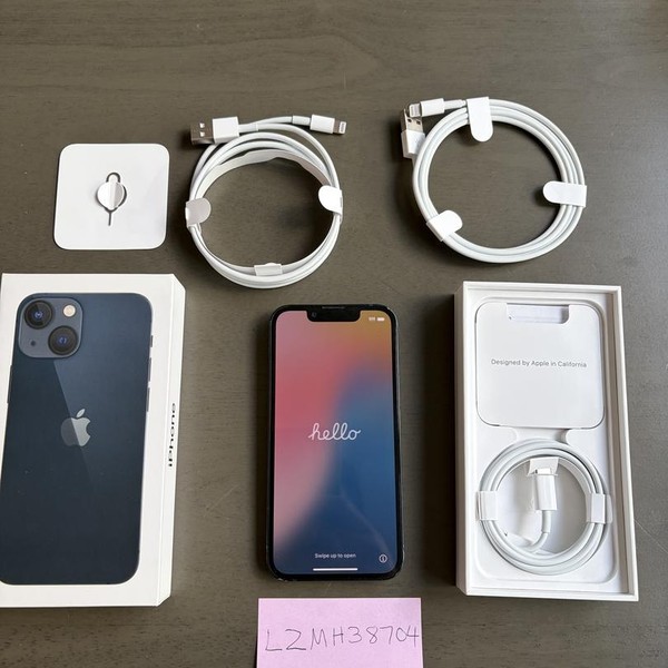 Apple iPhone 13 Mini - Unlocked, 128 GB, Midnight, A2481