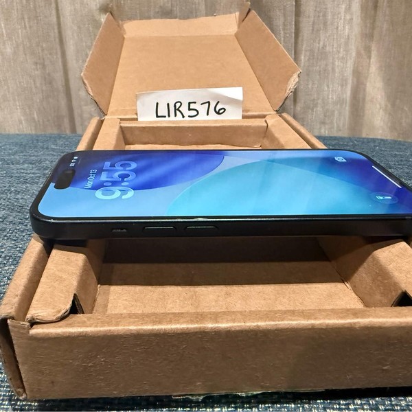 Apple iPhone 15 - Unlocked, 128 GB, Black, A2846