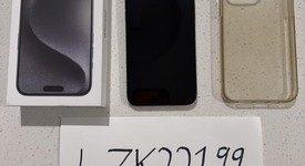 Good
													Apple iPhone 15 Pro Max - Unlocked, Black, 256 GB, A2849, photo 2 of 10