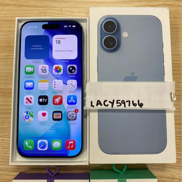 Apple iPhone 17 - Unlocked, 256 GB, Mist Blue, A3258