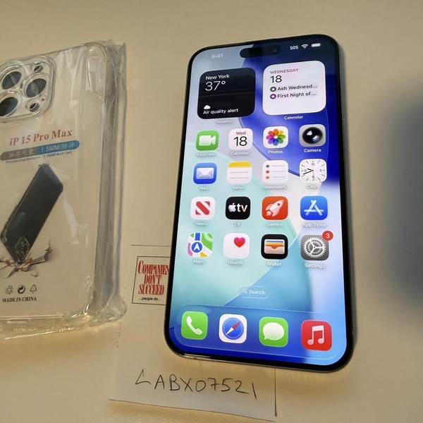 Apple iPhone 15 Pro Max - Unlocked, 256 GB, Natural, A2849