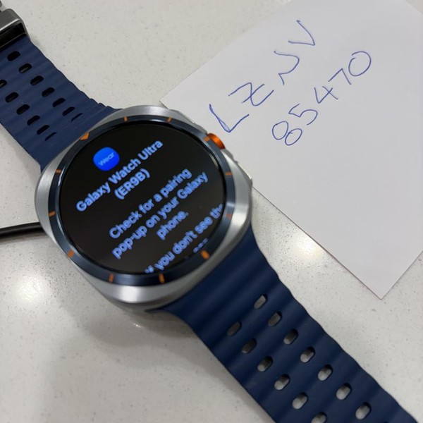 Samsung Galaxy Watch Ultra (2025) - Unlocked, Titanium Blue, SM-L705, 47mm