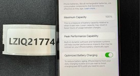 Fair
													Apple iPhone SE 3rd Gen 2022 - Unlocked, Midnight, 64 GB, A2595, photo 3 of 8