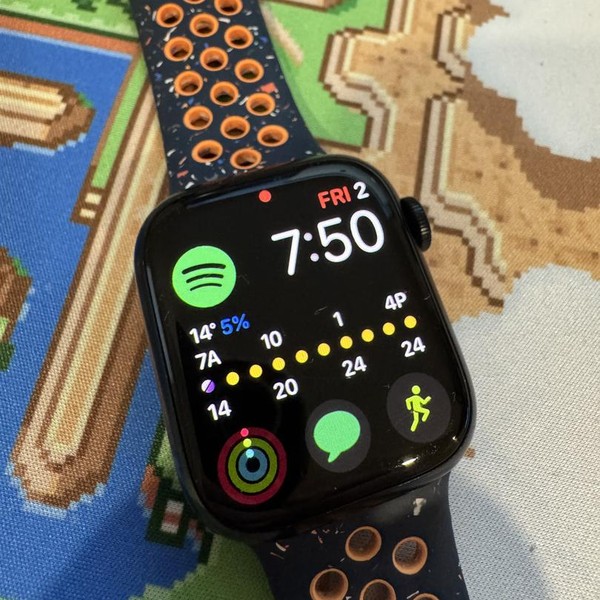 Apple Watch Series 7 41mm - Unlocked, Midnight, A2475 - Cellular, Nike