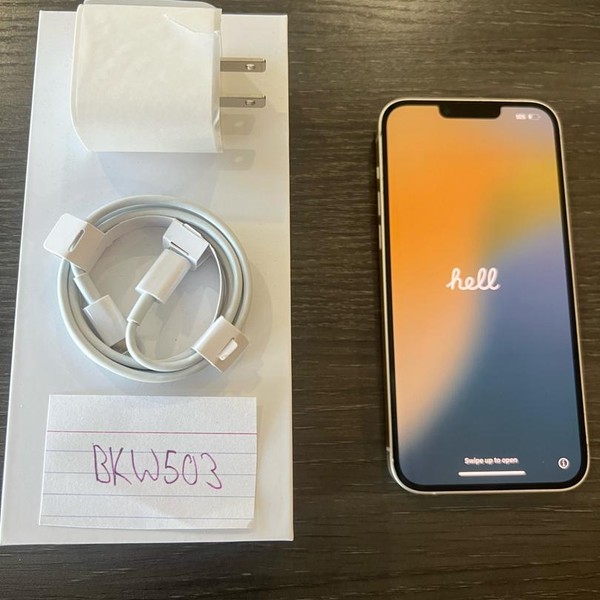 Apple iPhone 14 Plus - Unlocked, Starlight, 128 GB, A2632