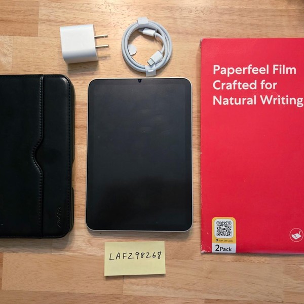 Apple iPad Mini (7th Gen) - Wi-Fi, 128 GB, Starlight, A2993