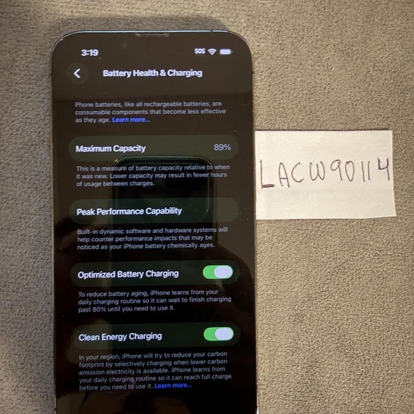 Apple iPhone 13 Pro - Unlocked Non-US, 128 GB, Graphite, A2636