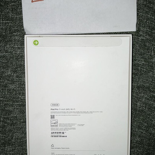 Apple iPad Pro 11 inch (M5) 2025 - Wi-Fi, 256 GB, Silver, Apple M5 9-Core, A3357, Standard Glass