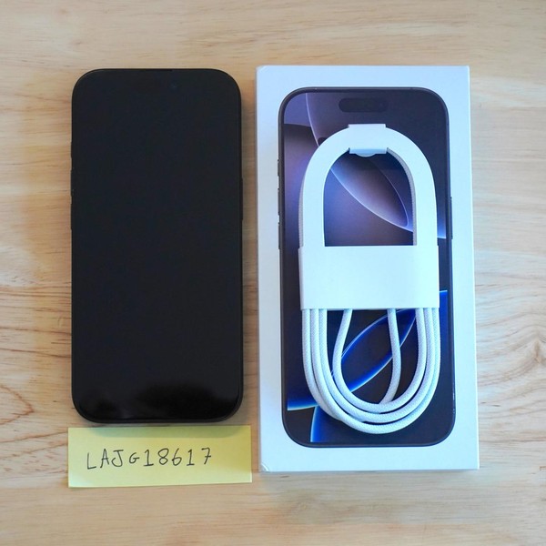 Apple iPhone 16 Pro - Unlocked, 128 GB, Black, A3083