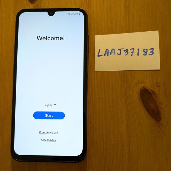 Samsung Galaxy A15 5G - Unlocked, 128 GB, Black & Blue, 6 GB