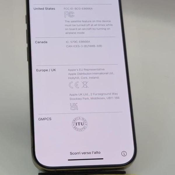 Apple iPhone 16 Pro - Verizon, Natural, 256 GB, A3083