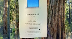 Good
													MacBook Air 2020 - 13" - Apple M1, Gray, 256 GB, 8 GB, photo 2 of 12