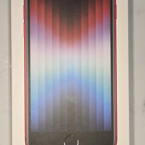 Apple iPhone SE 3rd Gen 2022 - Unlocked, 64 GB, Red, A2595