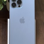 Good Apple iPhone 13 Pro Max - Unlocked, 128 GB, Sierra Blue, A2484