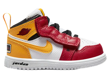 Jordan 1 Mid Alt Red Gold White (TD) for sale