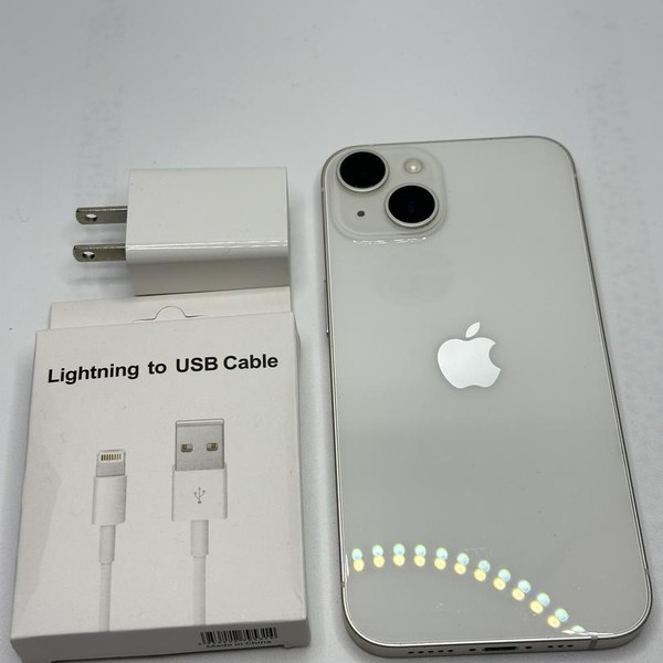 Apple iPhone 14 - Unlocked, 256 GB, Starlight, A2649