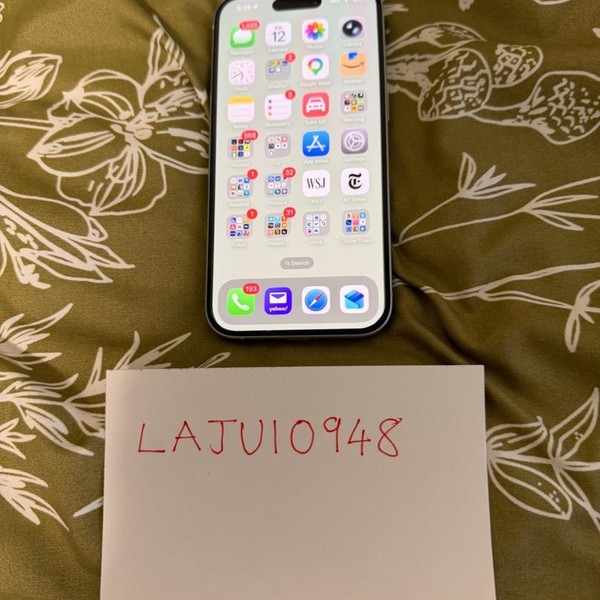Apple iPhone 15 - Unlocked, 256 GB, Blue, A2846