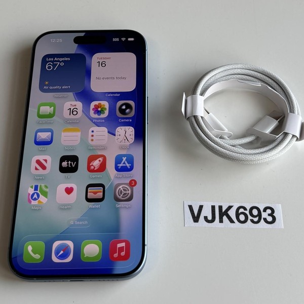 Apple iPhone 17 - Unlocked, 256 GB, Mist Blue, A3258