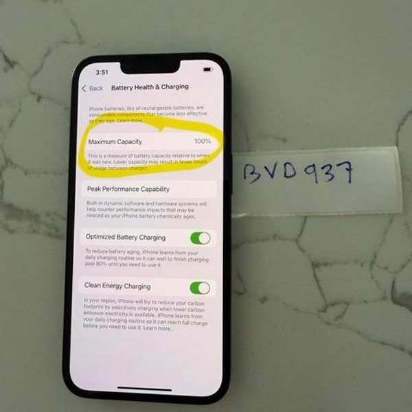 Apple iPhone 14 - Unlocked, 128 GB, Midnight, A2649