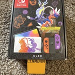 New Nintendo Switch - OLED - Violet, 64 GB, Pokemon Scarlet & Violet