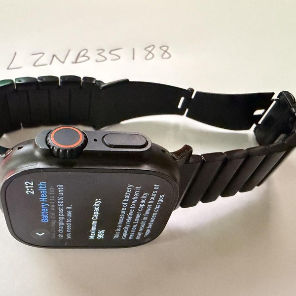 Apple Watch Ultra 2 49mm - T-Mobile, Black, A2986
