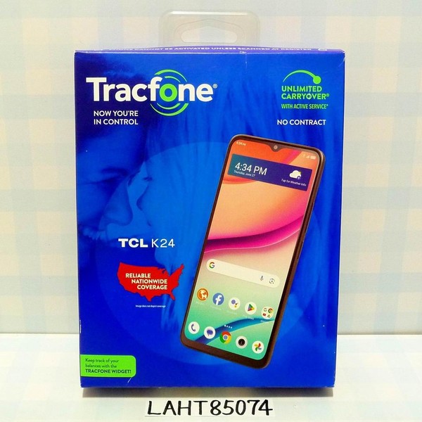 TCL K24 - TracFone, 64 GB, Gray