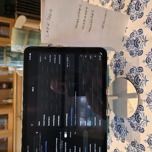 Apple iPad (11th Gen) - Wi-Fi, 128 GB, Blue, A3354