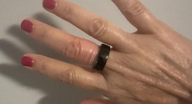 Fair
													Oura Ring Gen 3 - Black, Size 8, Horizon, photo 1 of 9