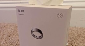 New
													Oura Ring Gen 4 - Silver, Size 10, photo 2 of 5